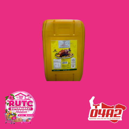 Pure Vegetable Oil 20L - “PICK UP FROM RUTC SUPERMARKET, HALALEVA”