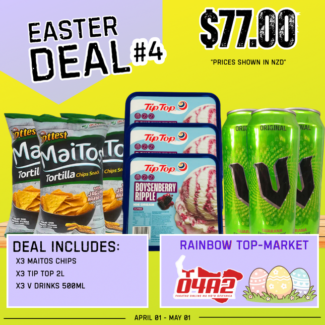 🌈 Easter Deal #4 - "PICK UP FROM RAINBOW TOP MARKET IN FANGA"