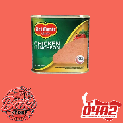 New Era Chicken Launcheon 340g - “PICK UP AT BAKO STORE IN PANGAI OR HIHIFO HA’APAI BRANCHES”