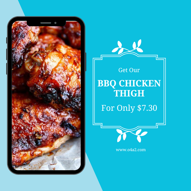 BBQ CHICKEN THIGH - “PICK UP FROM TAVANA’S RESTAURANT, HAVELULOTO”