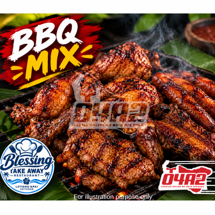 BBQ MIX - “PICK UP AT BLESSING TAKE AWAY, LOTOHA’APAI VEITONGI”