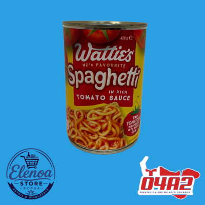 Watties Spaghetti 420g - “PICK UP FROM ELENOA STORE IN POPUA”