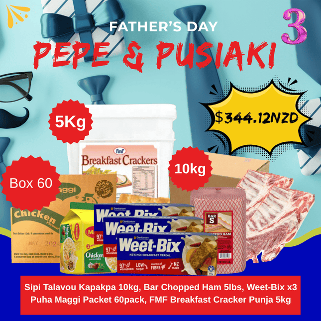 Pepe & Pusiaki Father's Day Combo #3 - "PICK UP FROM PEPE & PUSIAKI, 'OHONUA, 'EUA"