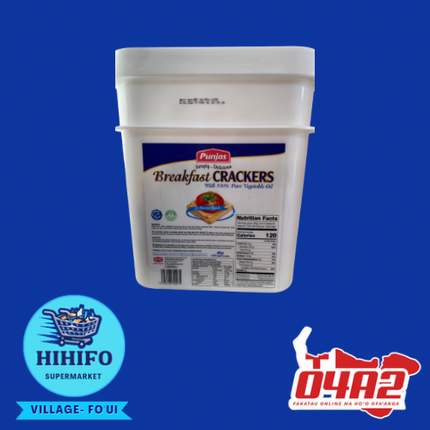 Punjas Crackers 4kg - PICK UP FROM HIHIFO SUPERMARKET, FO'UI"