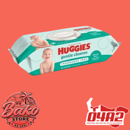 Huggies Baby Wipes - “PICK UP AT BAKO STORE IN PANGAI OR HIHIFO HA’APAI BRANCHES”