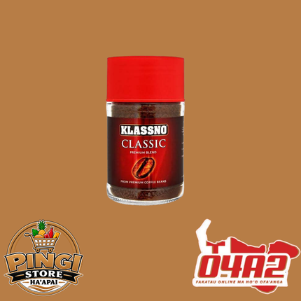 Klassno Coffee Beans 50g - “PICK UP FROM PINGI STORE, HA'APAI"
