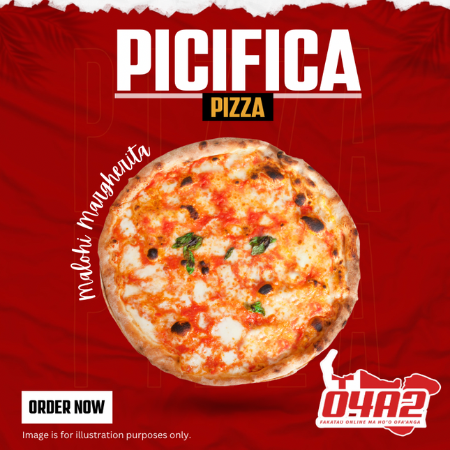 Malohi Margherita - "PICK UP FROM PICIFICA PIZZA AT LOTOHA’APAI VILLAGE”