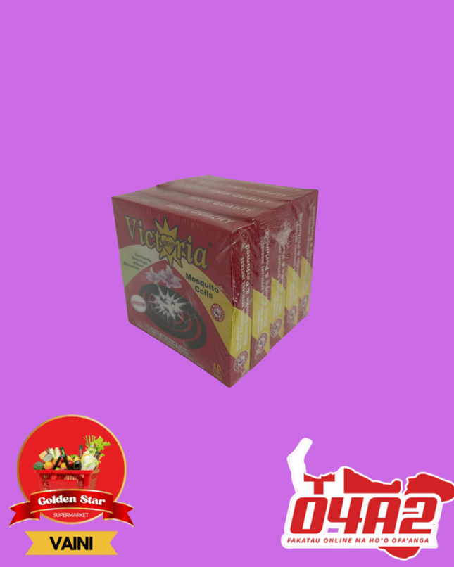 Victoria 5packs Mosquitos Coils (Puha Faka’ahunamu Victoria) out of stock - "PICK UP FROM GOLDEN STAR, VAINI TONGATAPU”