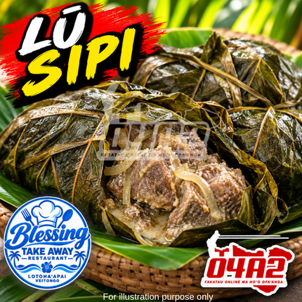 Lu Sipi - “PICK UP AT BLESSING TAKE AWAY, LOTOHA’APAI VEITONGI”