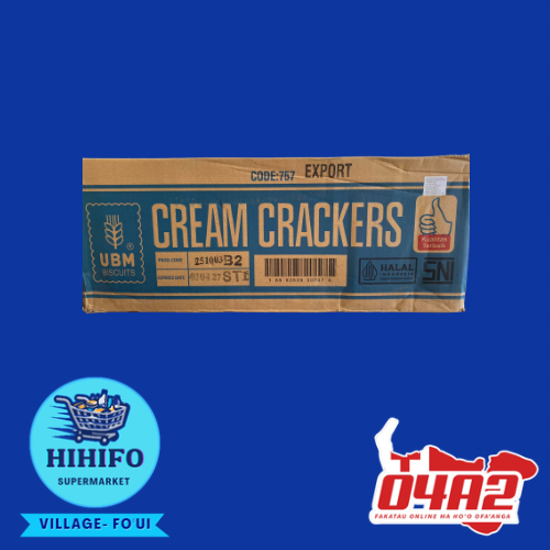 UBM Crackers Box - PICK UP FROM HIHIFO SUPERMARKET, FO'UI"
