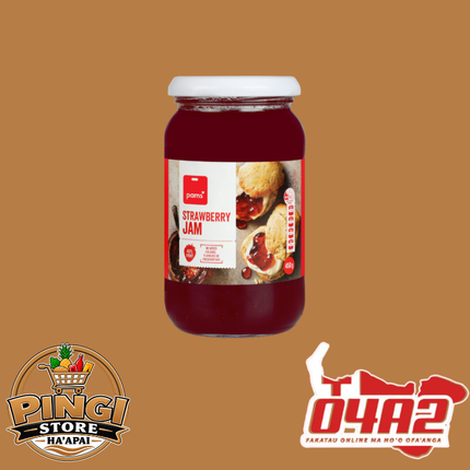 Pam Strawberry Jam - “PICK UP FROM PINGI STORE, HA’APAI”