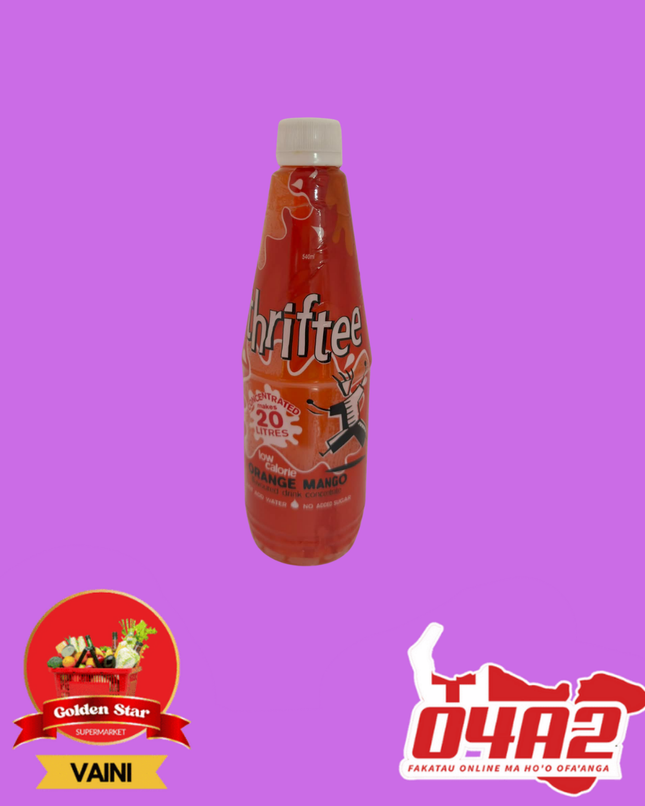 Thriftee Drink Mix Fakalanu Inu - "PICK UP FROM GOLDEN STAR, VAINI TONGATAPU”