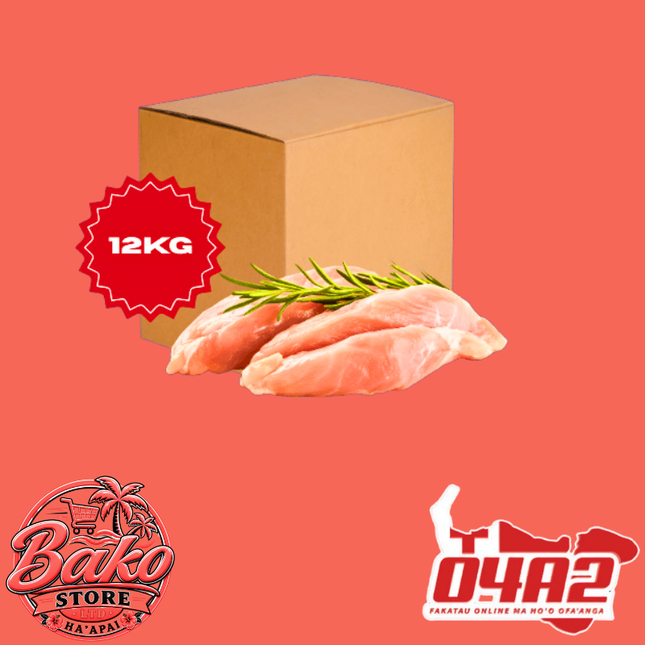 Puha Boneless Chicken 12kg (Box of Boneless Chicken) - “PICK UP AT BAKO STORE IN PANGAI OR HIHIFO HA’APAI BRANCHES”