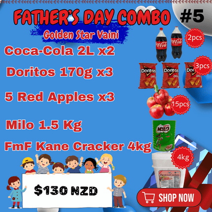 Golden Star Father’s Day Combo #5 - "PICK UP FROM GOLDEN STAR, VAINI TONGATAPU"