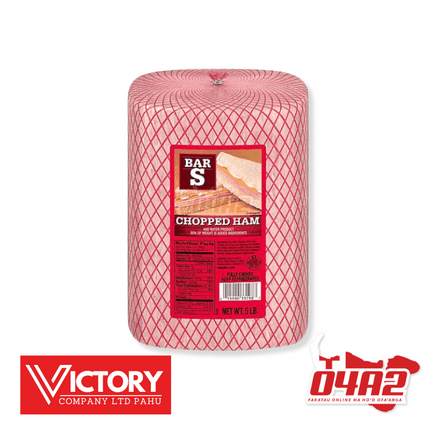 Chopped Ham Bar S 5lbs - "PICK UP FROM VICTORY SUPERMARKET & WHOLESALE, PAHU"