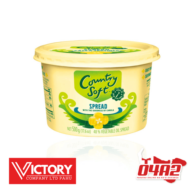 Country Soft Spread 500g - "PICK UP FROM VICTORY SUPERMARKET & WHOLESALE, PAHU"