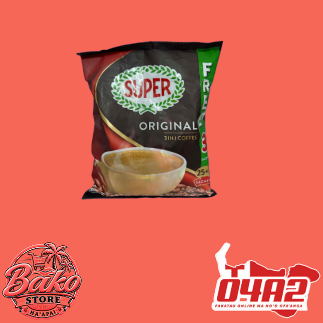 Original Sachet 3in1 - “PICK UP AT BAKO STORE IN PANGAI OR HIHIFO HA’APAI BRANCHES”