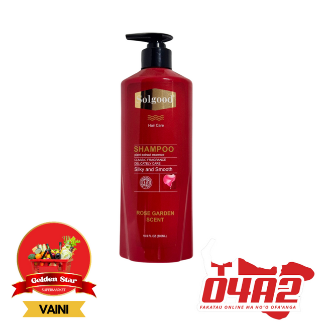 Solgood Hair Care Shampoo 500ml - "PICK UP FROM GOLDEN STAR, VAINI TONGATAPU"