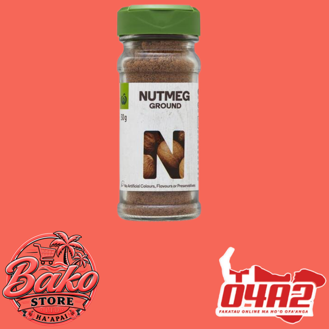 Nutmeg 30g - “PICK UP AT BAKO STORE IN PANGAI OR HIHIFO HA’APAI BRANCHES”