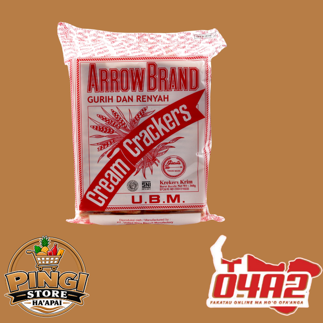 UBM crackers 1 Pack - "PICK UP FROM PINGI STORE, HA'APAI"