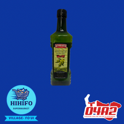 Lombardi Oil 500ml (Hina Lolo) - PICK UP FROM HIHIFO SUPERMARKET, FO'UI