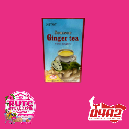 Soursop Ginger Tea - "PICK UP FROM RUTC SUPERMARKET, HALALEVA”