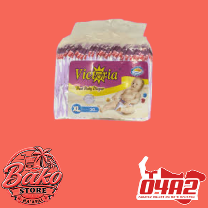 Victoria Diaper XLarge - “PICK UP AT BAKO STORE IN PANGAI OR HIHIFO HA’APAI BRANCHES”