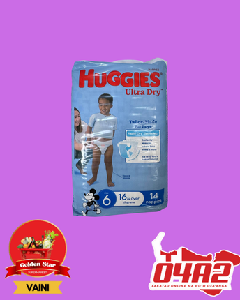Huggies Diapers Size 6 - “PICK UP FROM GOLDEN STAR IN VAINI”