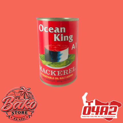 Ocean King Oil (Kapaika) 425g - “PICK UP AT BAKO STORE IN PANGAI OR HIHIFO HA’APAI BRANCHES”