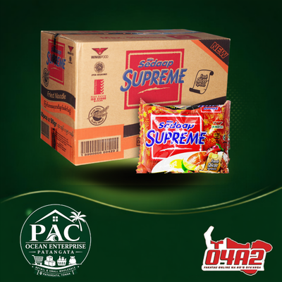 Box of Seadaap Supreme Noodles - "PICK UP FROM PAC OCEAN ENTERPRISE STORE in PANTAGATA"