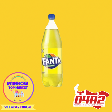 Fanta Pineapple 1.25L - PICK UP FROM RAINBOW TOP MARKET IN FANGA