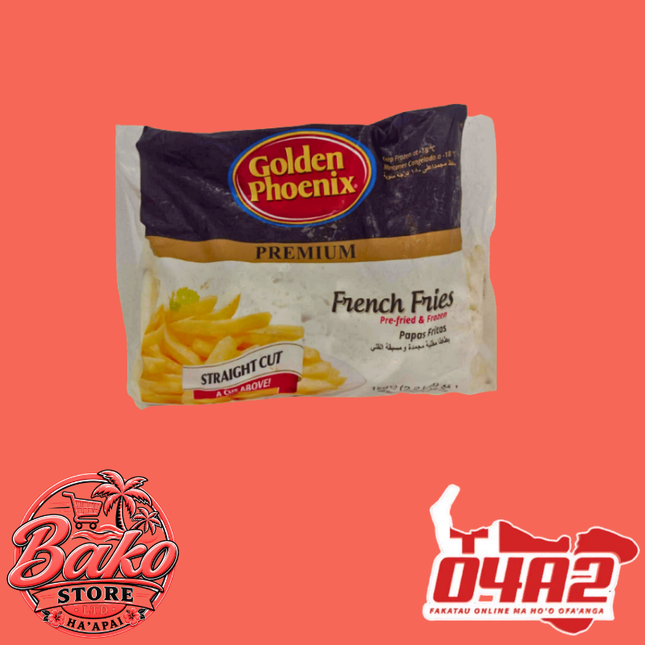 French Fries Potato 1kg  - “PICK UP AT BAKO STORE IN PANGAI OR HIHIFO HA’APAI BRANCHES”