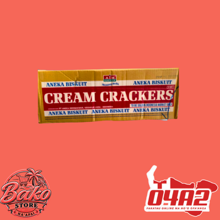 Box of Aneka Crackers - “PICK UP AT BAKO STORE IN PANGAI OR HIHIFO HA’APAI BRANCHES”