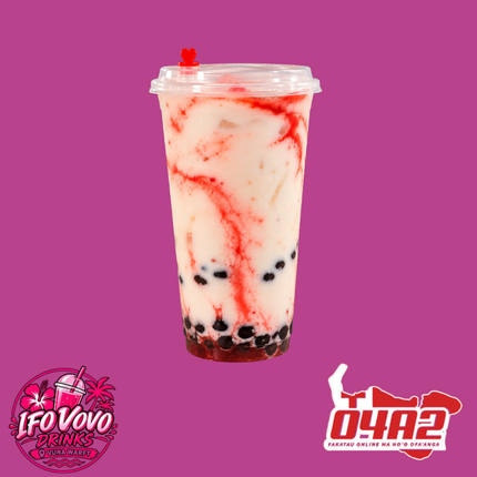 Coconut Strawberry Smoothie - “PICK UP FROM IFO VOVO DRINKS, VUNA WRAFT”