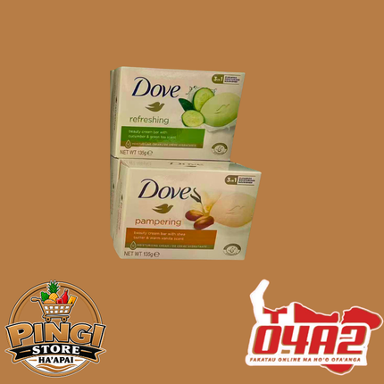 Dove Soap 135g - "PICK UP FROM PINGI STORE, HA'APAI"