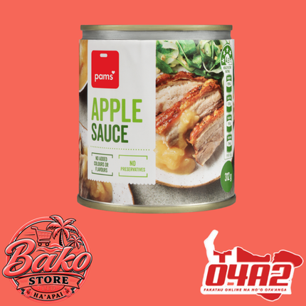 Pam's Apple Sauce 312g - “PICK UP AT BAKO STORE IN PANGAI OR HIHIFO HA’APAI BRANCHES”