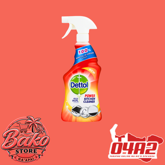 Dettol Spray 500ml - “PICK UP AT BAKO STORE IN PANGAI OR HIHIFO HA’APAI BRANCHES”