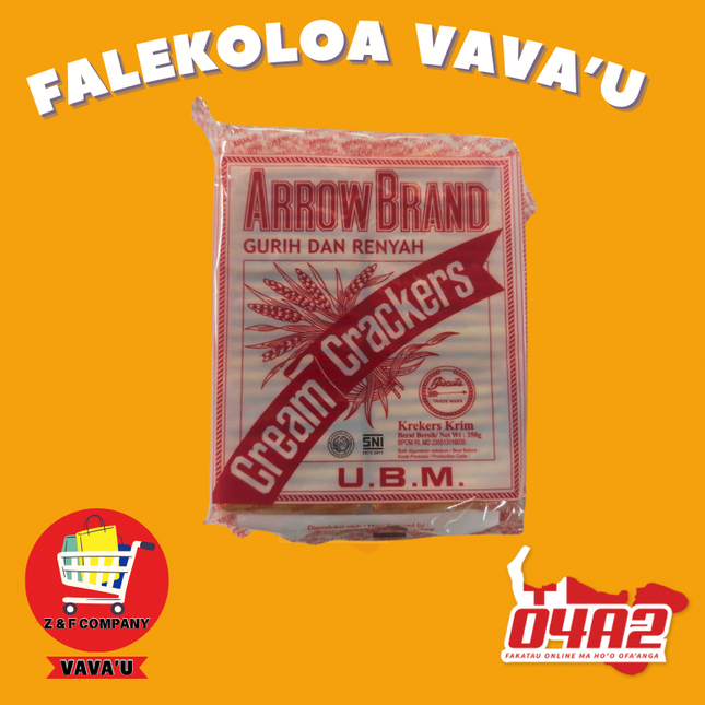 Cream Crackers - "PICK UP FROM Z&F HANGA KI POUONO, NEIAFU VAVA'U"