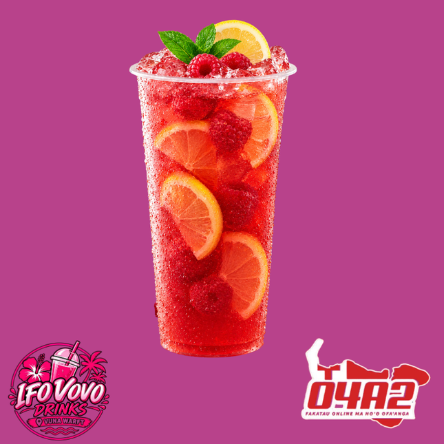 Raspberry Ice Tea - “PICK UP FROM IFO VOVO DRINKS, VUNA WRAFT”