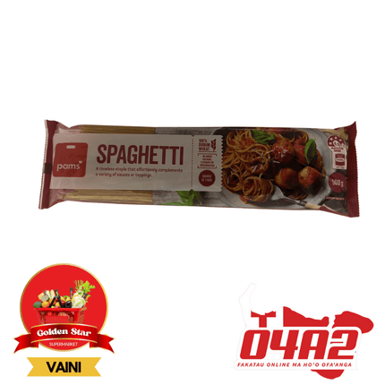 Spaghetti 500g - "PICK UP FROM GOLDEN STAR, VAINI TONGATAPU"