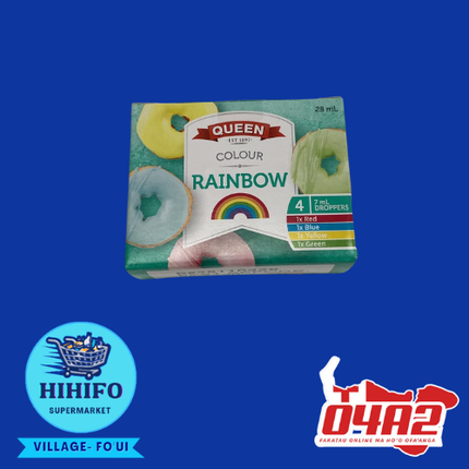 Queen Rainbow Color - “PICK UP FROM HIHIFO SUPERMARKT, FO’UI”