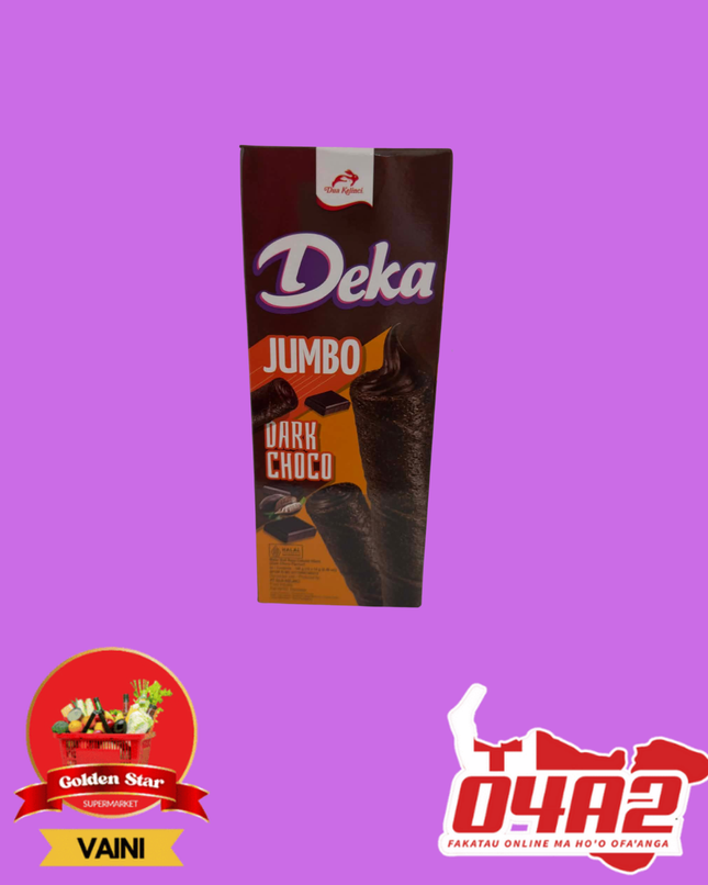Deka Jumbo Dark Chocolate - "PICK UP FROM GOLDEN STAR, VAINI TONGATAPU"