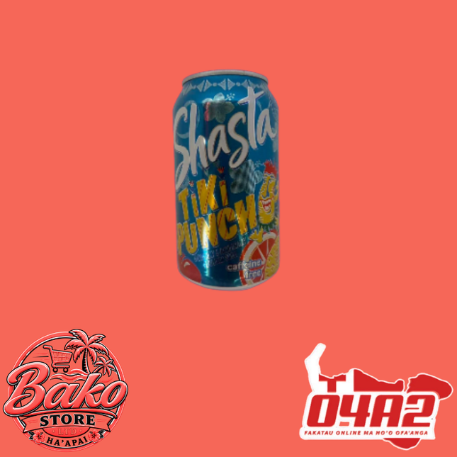 Shasta Tiki Punch - “PICK UP AT BAKO STORE IN PANGAI OR HIHIFO HA’APAI BRANCHES”
