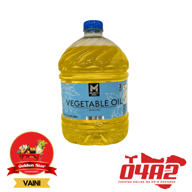 Vegetable Oil 2.84L - "PICK UP FROM GOLDEN STAR, VAINI TONGATAPU"