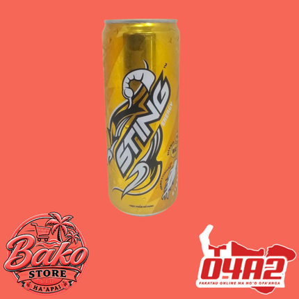 Sting Drink - “PICK UP AT BAKO STORE IN PANGAI OR HIHIFO HA’APAI BRANCHES”
