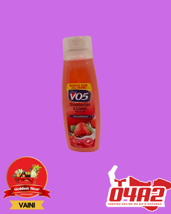 VO5 Strawberry & Cream Shampoo - "PICK UP FROM GOLDEN STAR, VAINI TONGATAPU”
