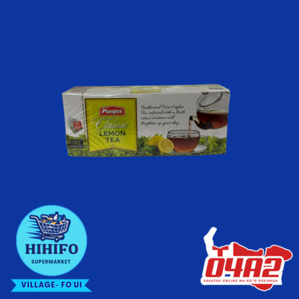 Punja Lemon Tea 100g - PICK UP FROM HIHIFO SUPERMARKET, FO'UI"