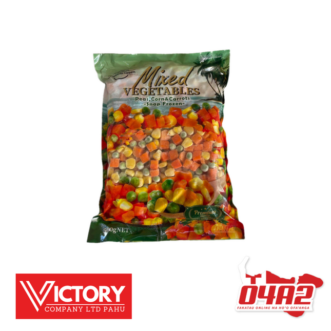 Mix Vegetables 500g - "PICK UP FROM VICTORY SUPERMARKET & WHOLESALE, PAHU"