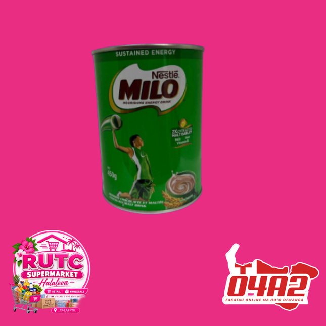 Milo 450g - “PICK UP FROM RUTC SUPERMARKET, HALALEVA”