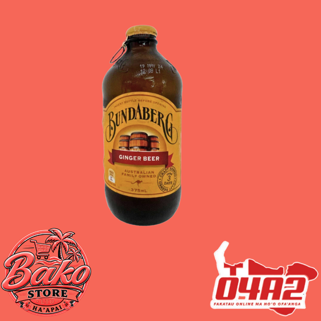 Bundaberg  - “PICK UP AT BAKO STORE IN PANGAI OR HIHIFO HA’APAI BRANCHES”